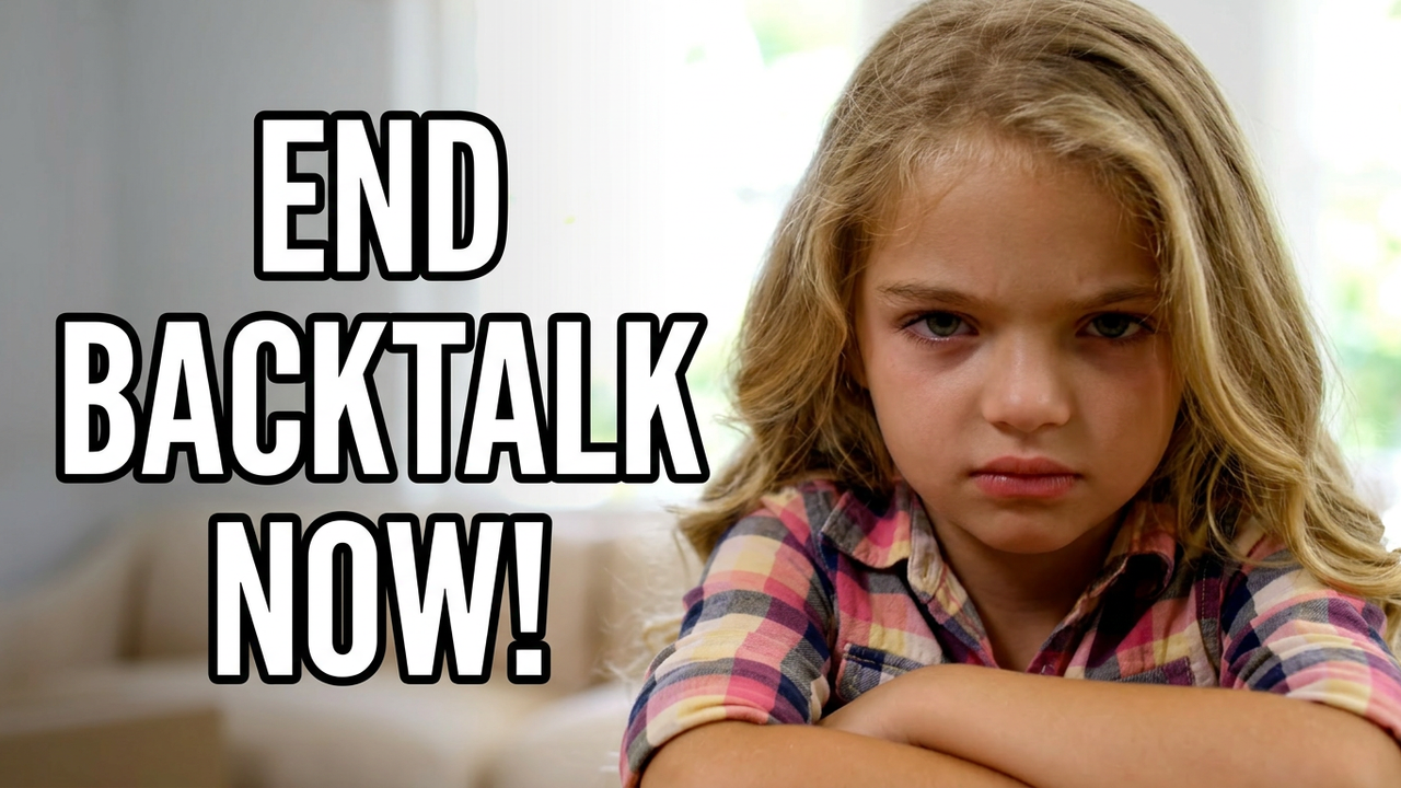 Ending defiant back talking