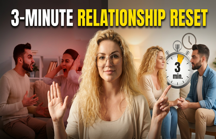 3 minute relationship reset
