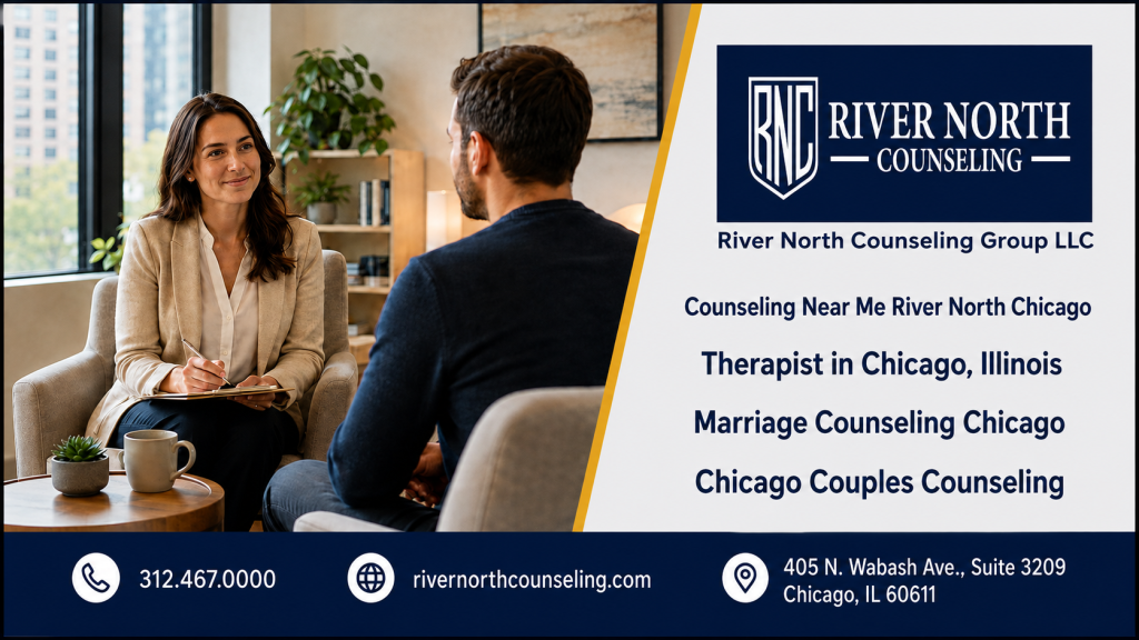 patient with counselor River North Chicago Illinois