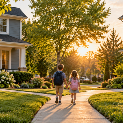 co-parenting in separate homes